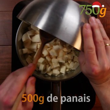 Verrines au velouté de panais et noix de St Jacques