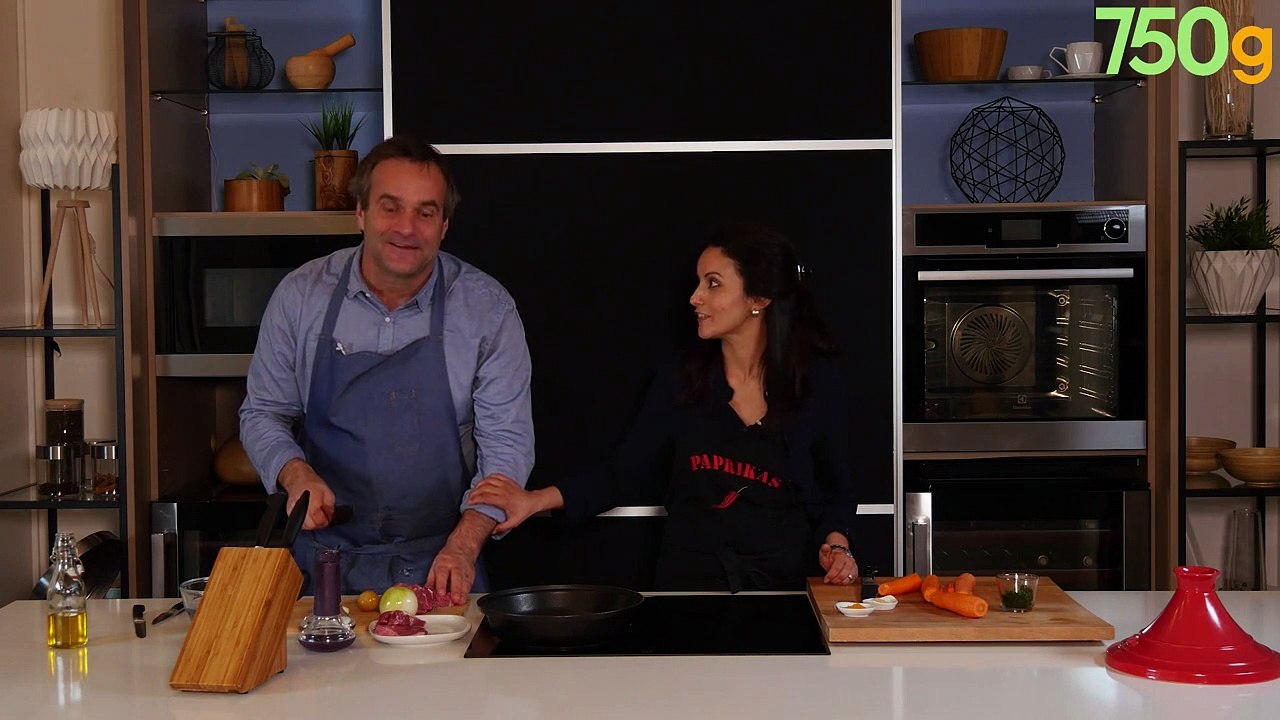 Tajine aux carottes et citron confit