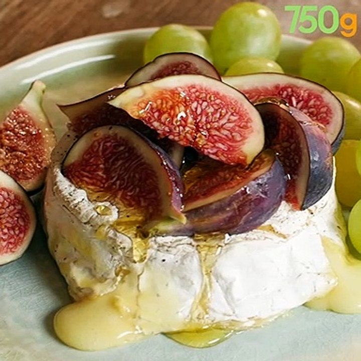 Camembert chaud aux figues