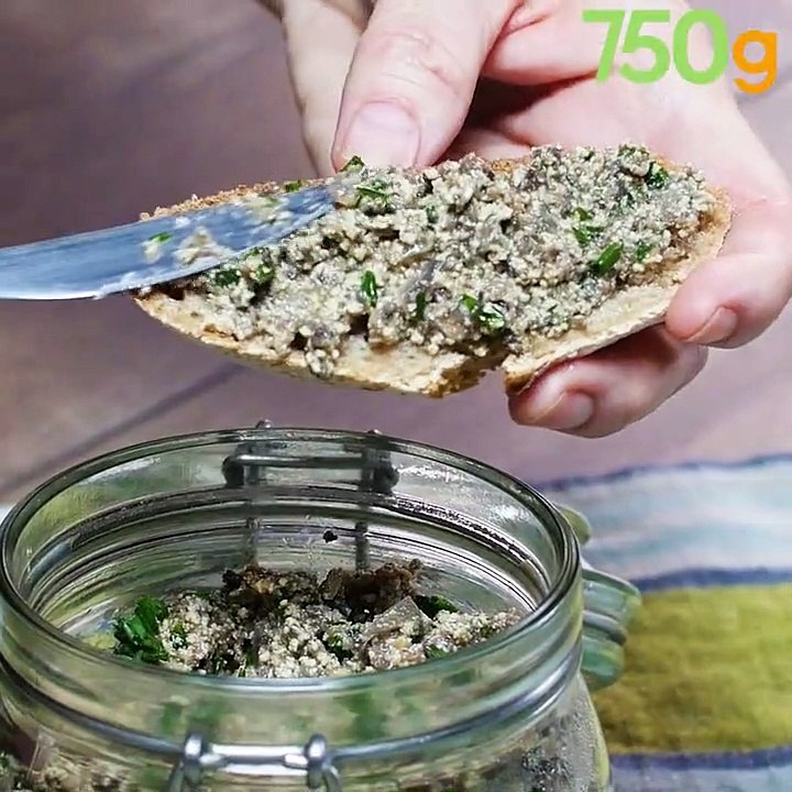 Rillettes végétariennes aux champignons