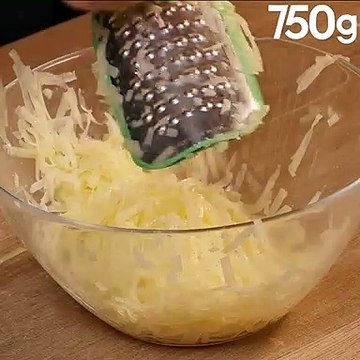 Galettes de pommes de terre au fromage