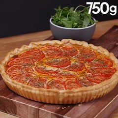 Quiche facile au thon et à la tomate