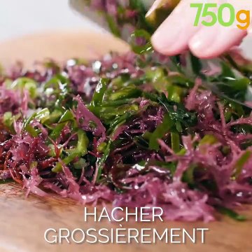 2 recettes apéro avec des algues