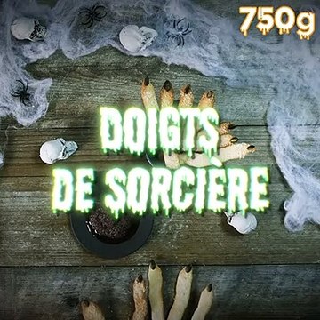 Doigts de sorcière parmesan & graines de courge