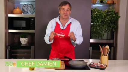 Steak haché mariné