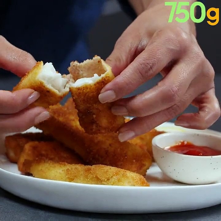 Poisson pané maison