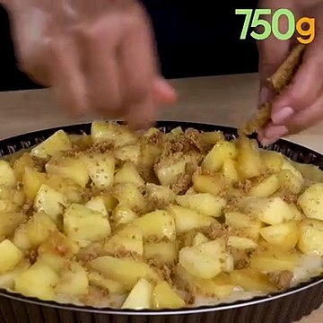 Tarte flan aux pommes du Limousin AOP