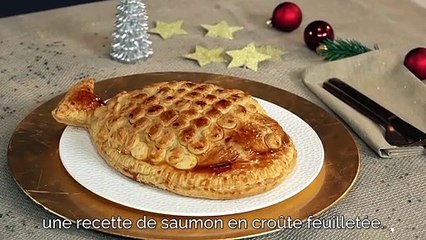 Saumon en croûte feuilletée