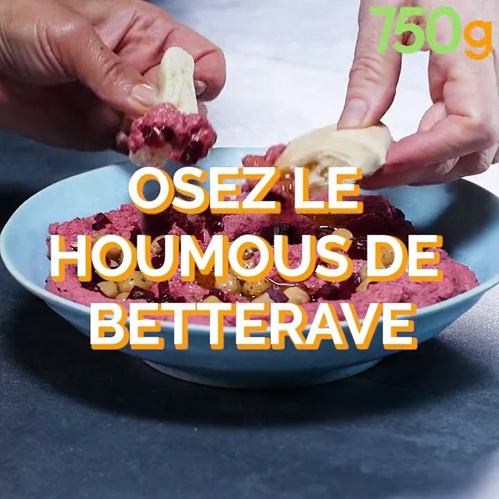 Houmous à la betterave