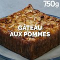 Gâteau aux pommes et au pain rassis