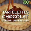 Tartelettes chocolat et caramel beurre salé