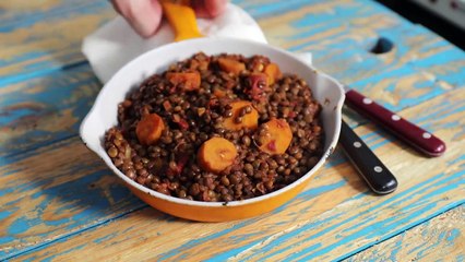 Recette De Lentille Végétarienne À La Carotte Et Tomate