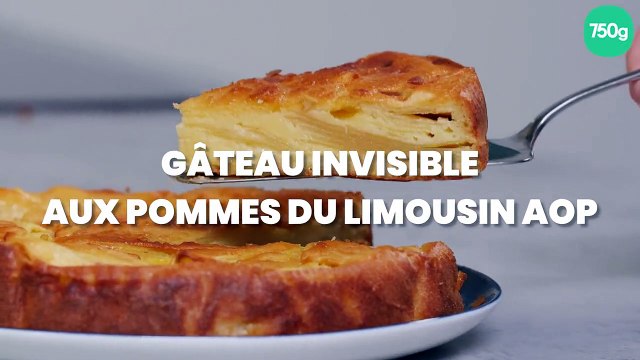 Gâteau invisible aux Pommes du Limousin AOP