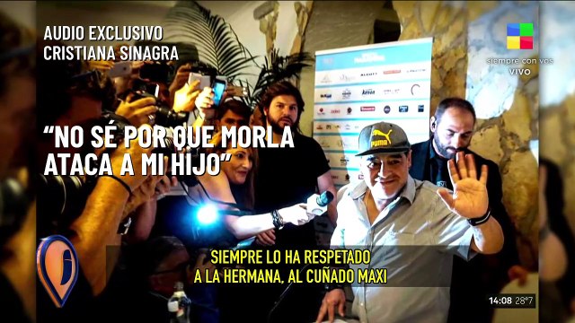 Cristiana Sinagra habló de los regalos de Diego Maradona a Diego Junior