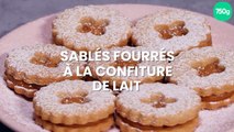 Sablés fourrés à la confiture de lait