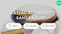 Gâteau au yaourt sans yaourt