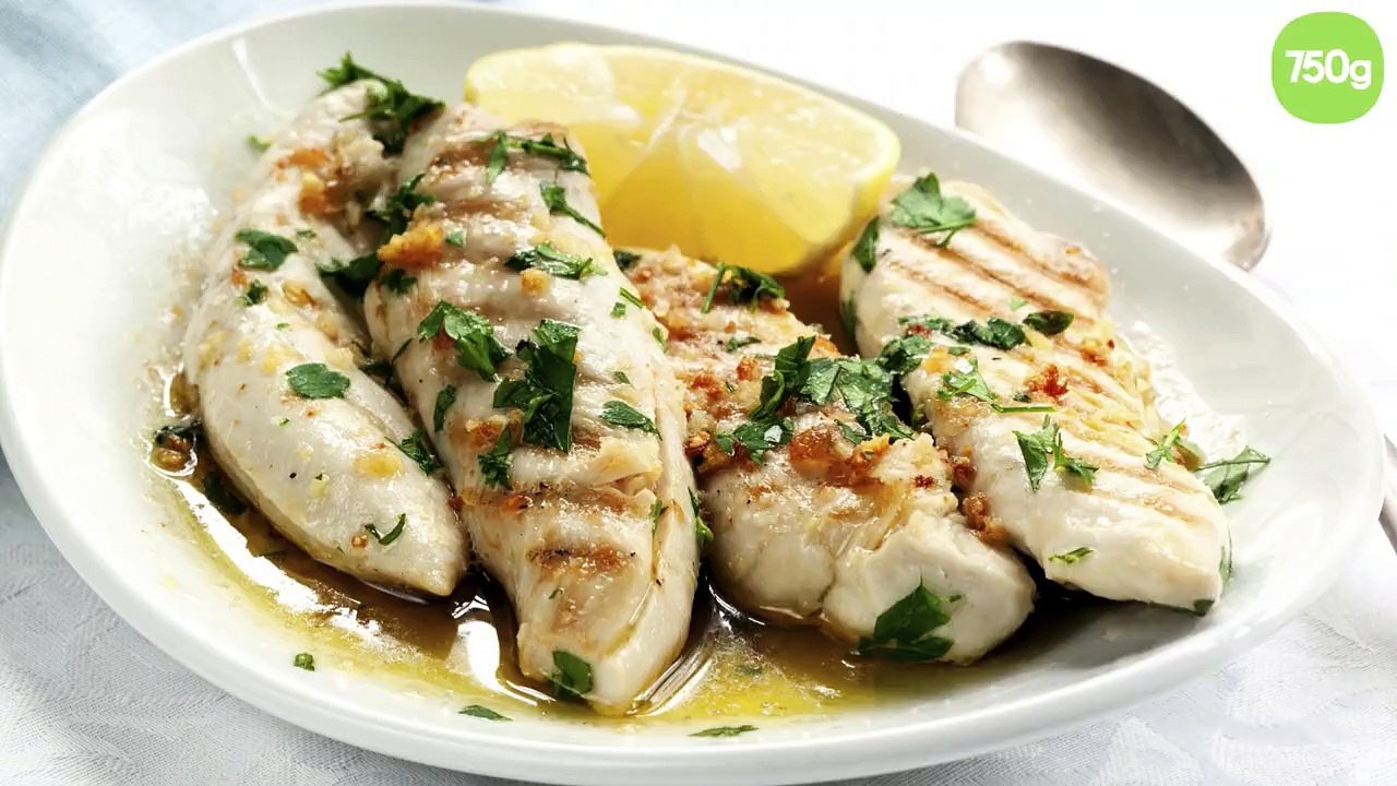 Blancs de poulet à l'ail et au citron