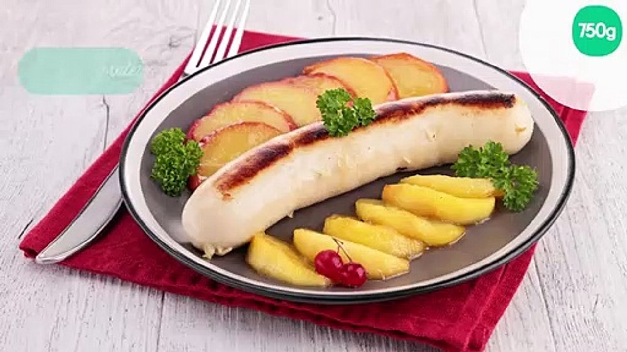 Boudins blancs aux pommes