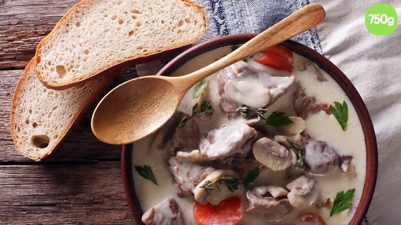 Blanquette de veau légère mais à l'ancienne