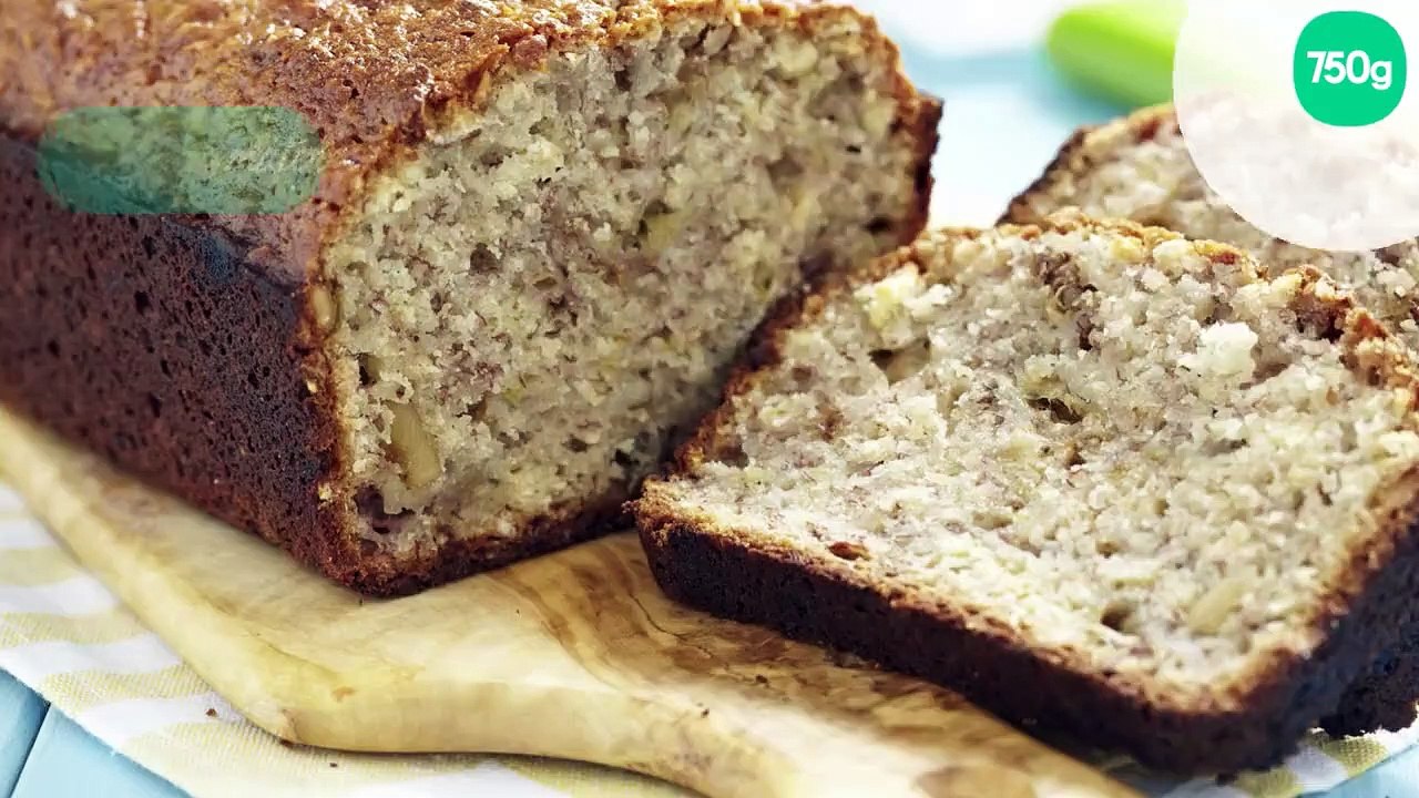 Banana bread traditionnel