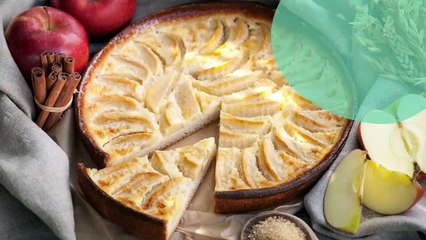 Tarte aux pommes normande