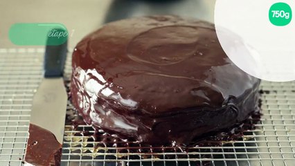 Fondant au chocolat et son nappage