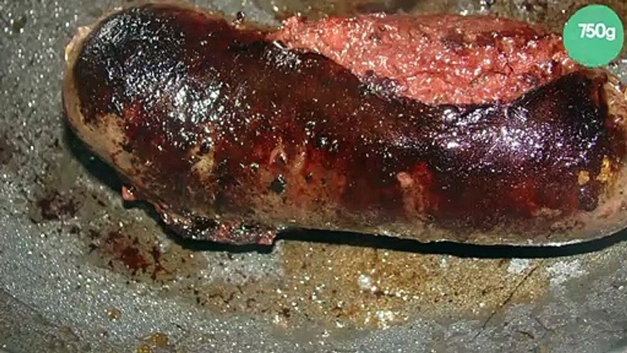 Boudin noir grillé