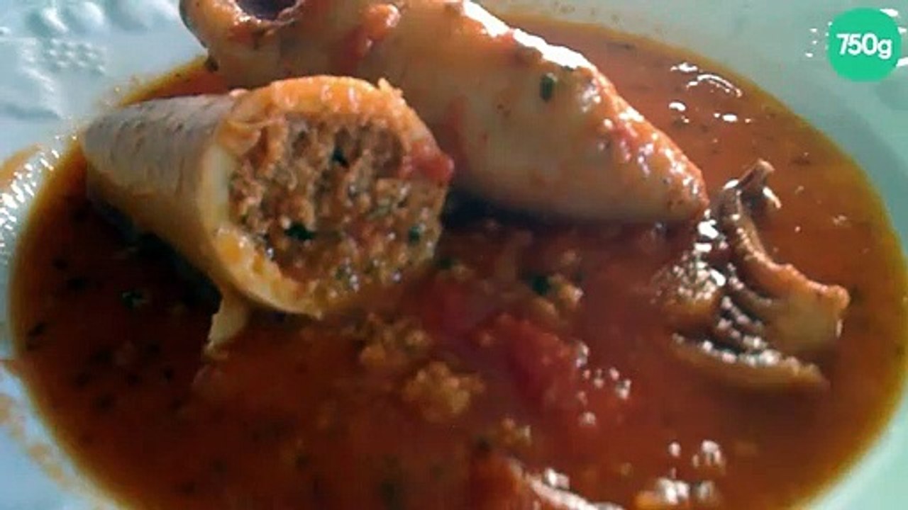 Calamars farcis inratable