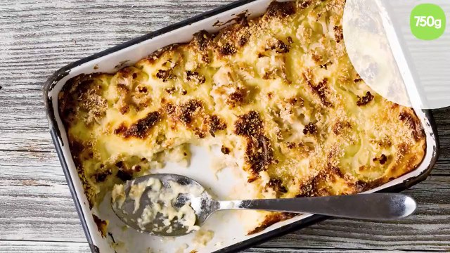 Gratin de chou-fleur sans béchamel