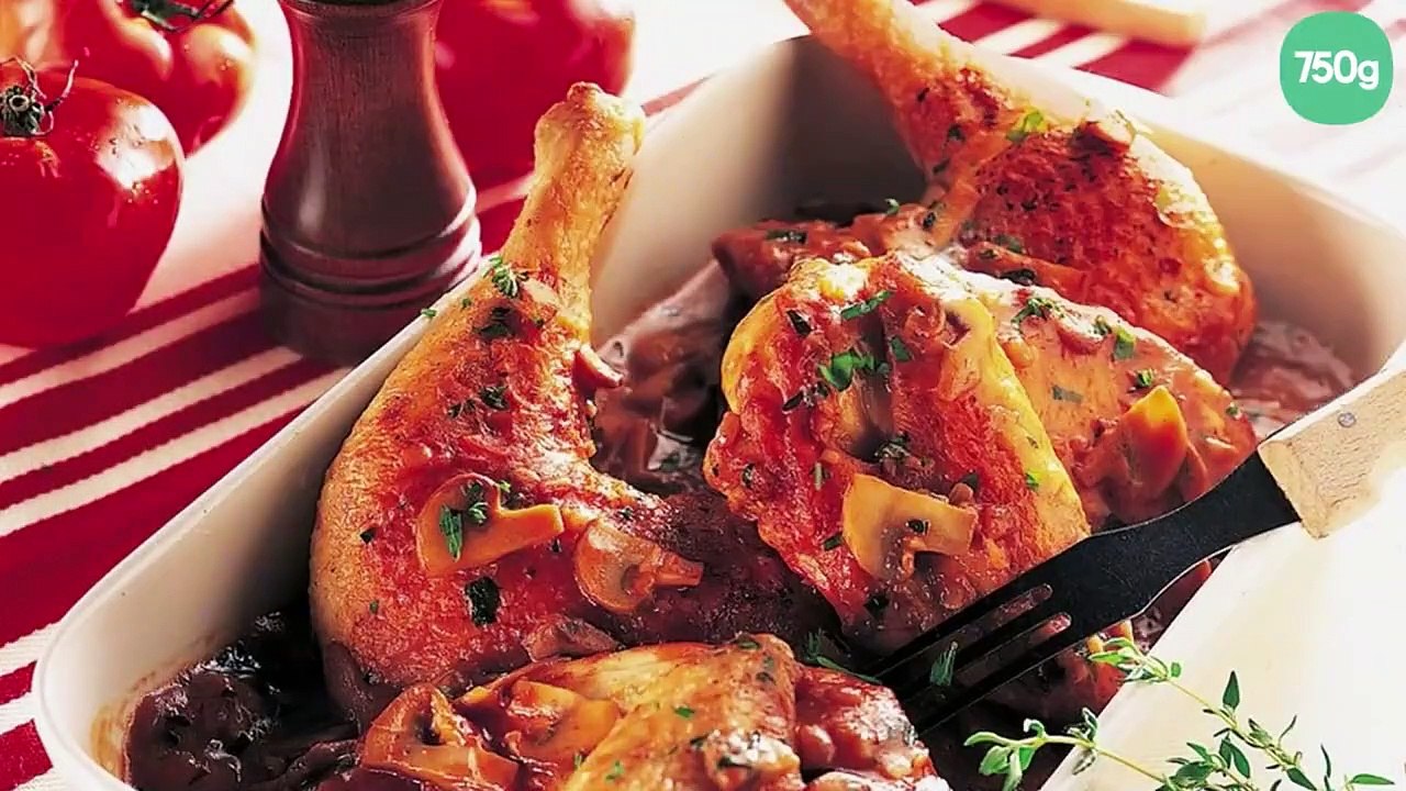 Poulet Marengo facile