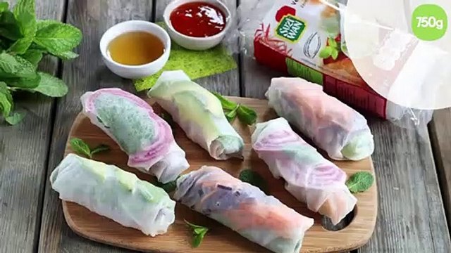 Rouleaux de printemps veggie