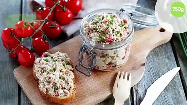 Rillettes de thon au fromage frais
