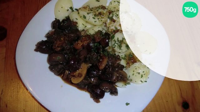 Rognons de bœuf sauce madère