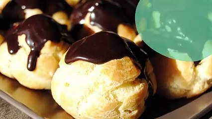 Choux à la crème chocolatée
