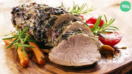 Rôti de veau et sa petite crème aux noisettes