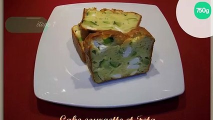 Cake courgette et feta