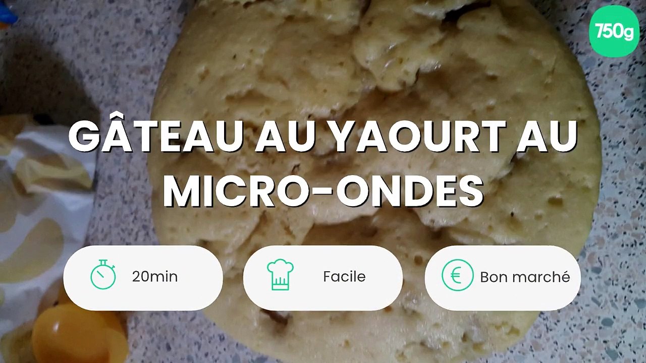Gâteau au yaourt au micro-ondes