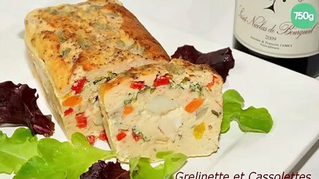 Terrine de poisson aux Saint-Jacques