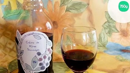 Crème de mûres pour KIR