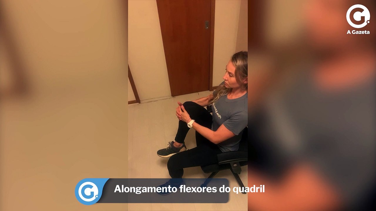 Alongamento flexores do quadril
