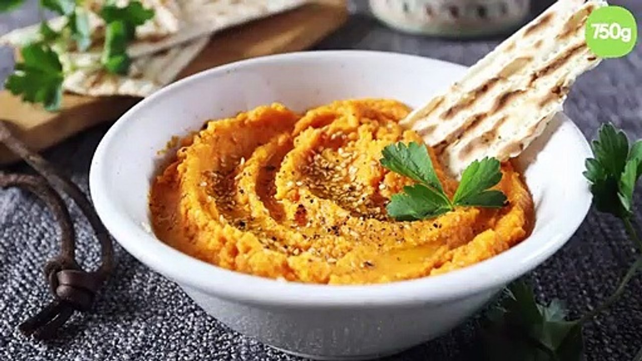 Houmous aux carottes