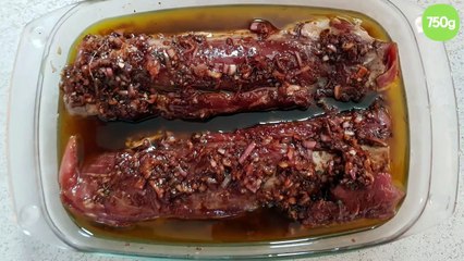 Filet mignon de porc au barbecue