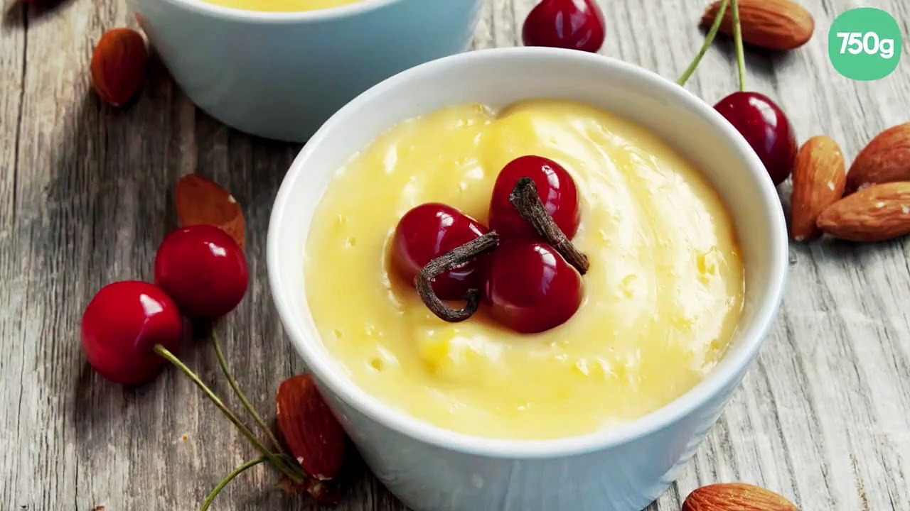 Pouding à la vanille