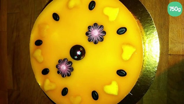 Bavarois à la mangue