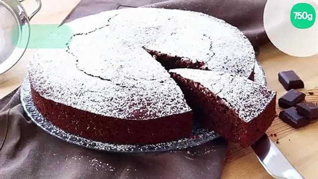 Gâteau au chocolat noir et pointe de miel