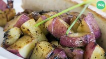 Boudin blanc et pommes de terre 