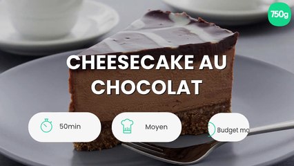 Cheesecake au chocolat