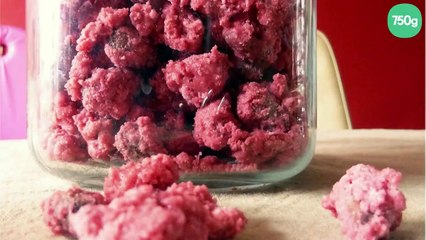 Pralines roses maison