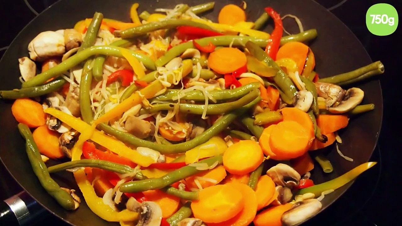 Wok de légumes inratable