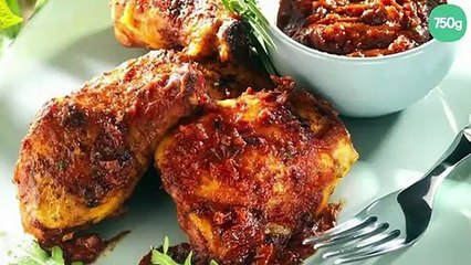 Poulet mariné barbecue